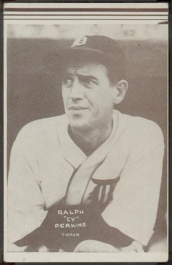 1934 Detroit Tigers Team Issue Perkins